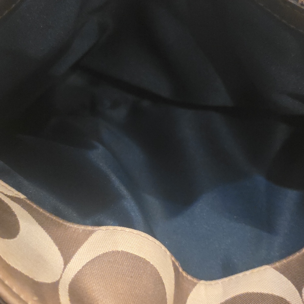 Coach Collette Snake Embossed Carry All - Picture 14 of 14